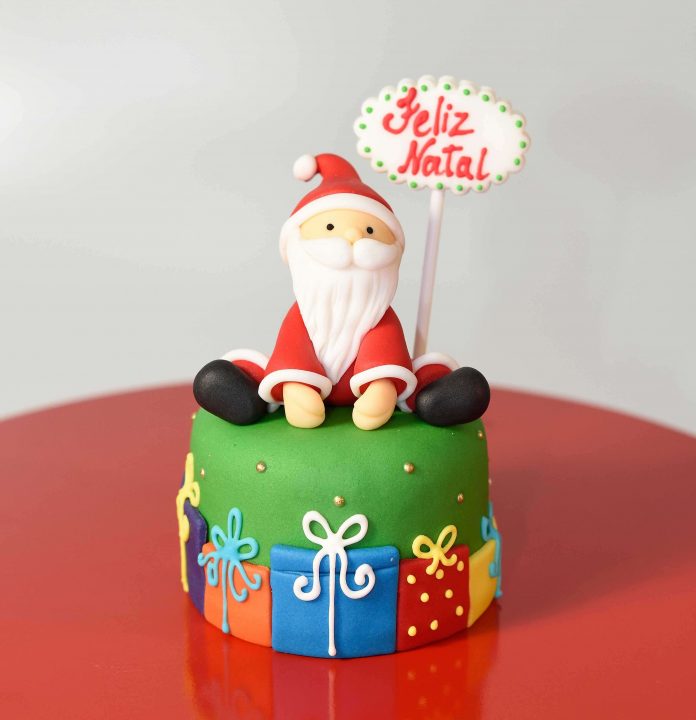 Atelier de decoração de bolos de Natal